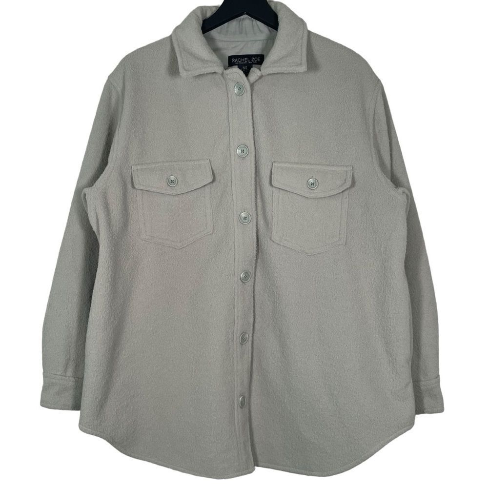 Rachel Zoe Light Green Shacket